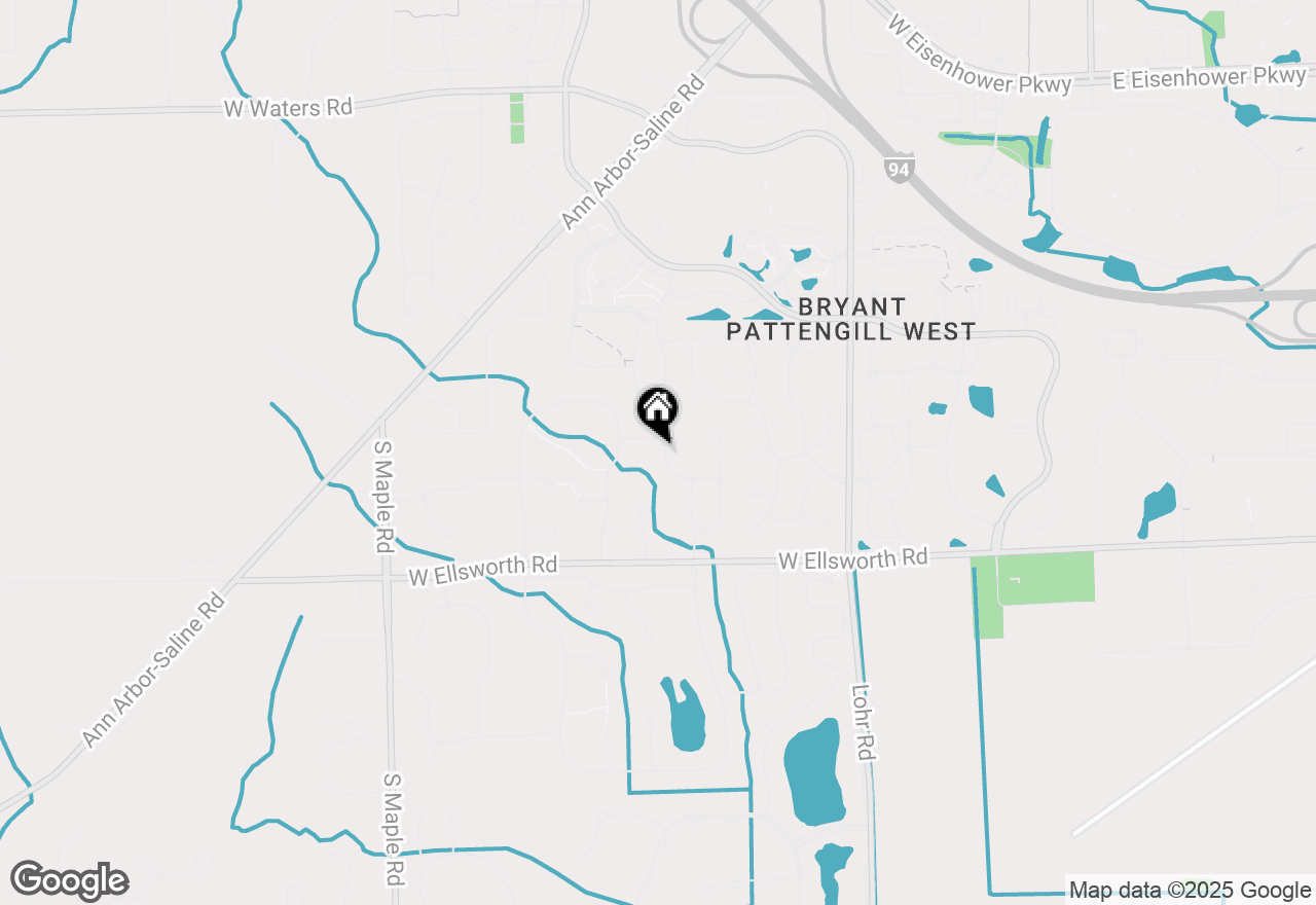 Map of 3738 Burnham Road, Ann Arbor, MI 48108