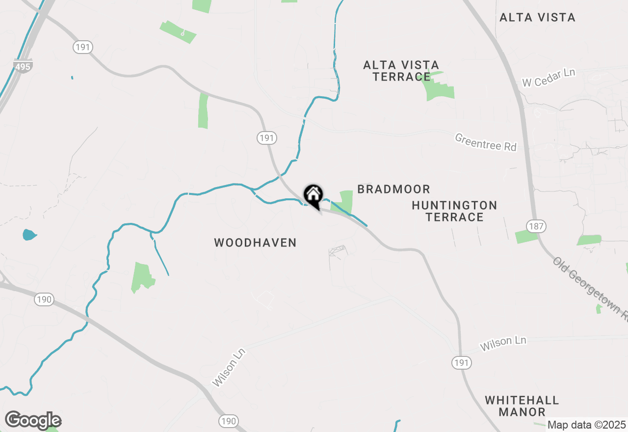 Map of 6311 Poe Road, Bethesda, MD 20817