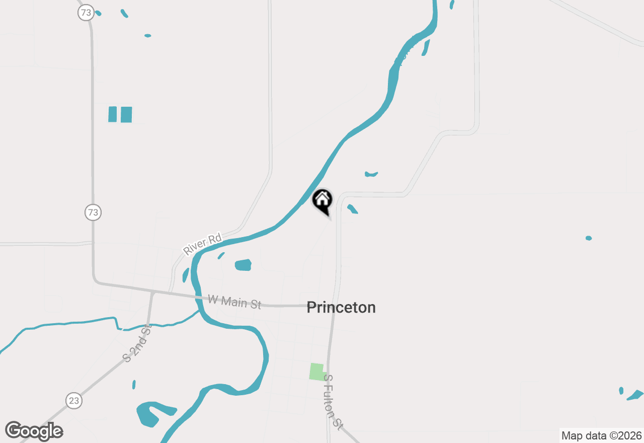 Map of 449 N Clinton Street, Princeton, WI 54968