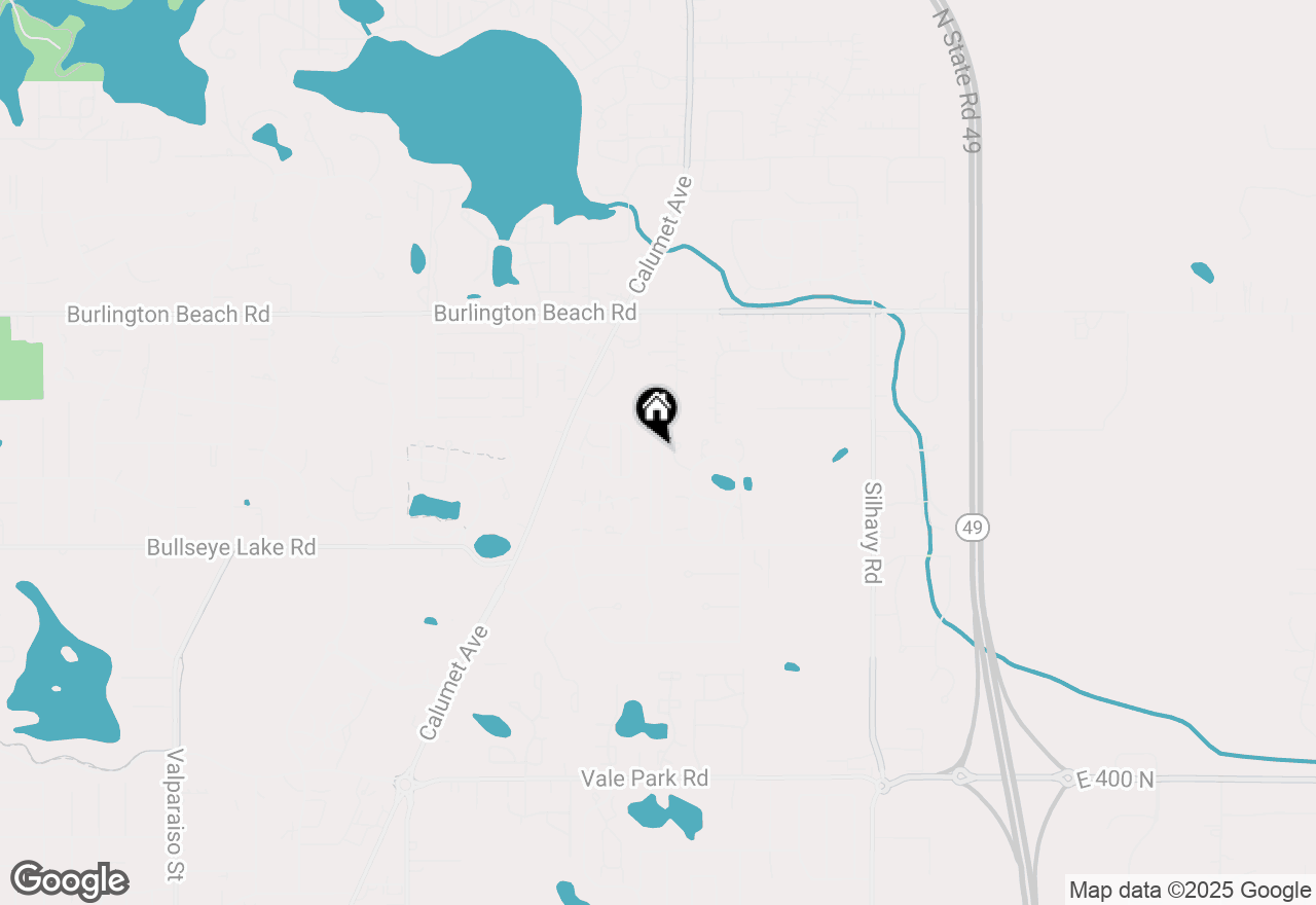 Map of 3711 Bridgewater Drive, Valparaiso, IN 46383