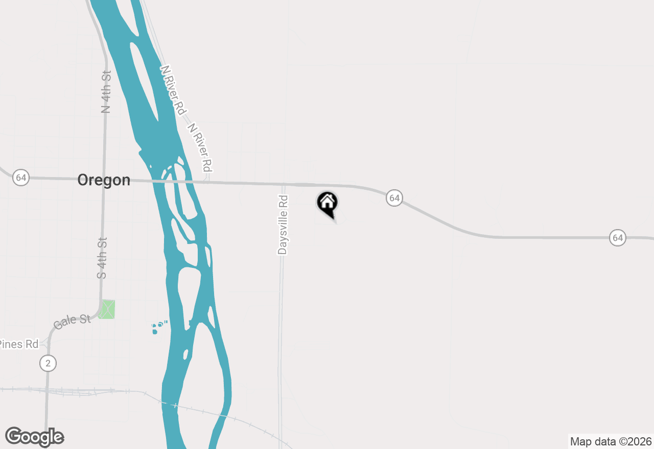 Map of 000 Woods Drive, Oregon, IL 61061