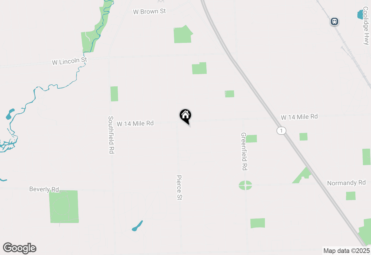 Map of 16276 Kirkshire Avenue, Beverly Hills, MI 48025