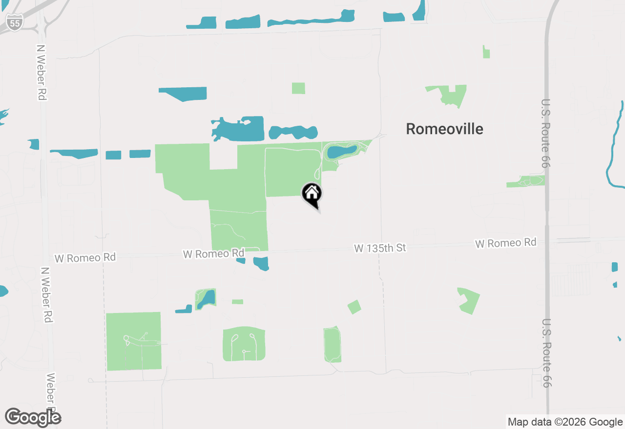 Map of 717 Union Avenue, Romeoville, IL 60446