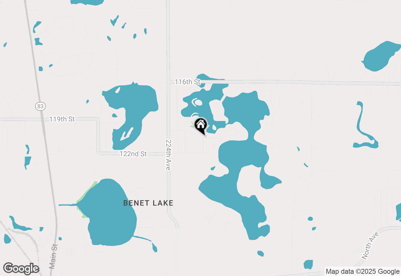 Map of 12102 220th Ave, Bristol, WI 53104