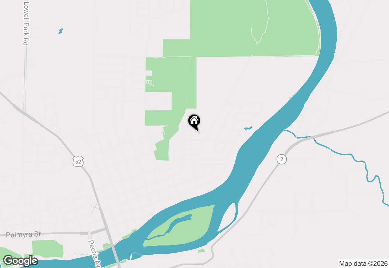 Map of 1106 Steinman Street, Dixon, IL 61021