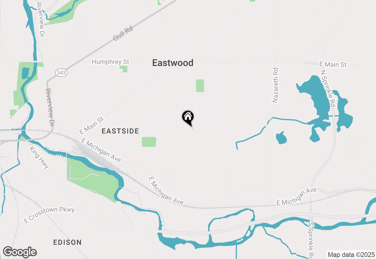 Map of 2504 Charles, Kalamazoo, MI 49048