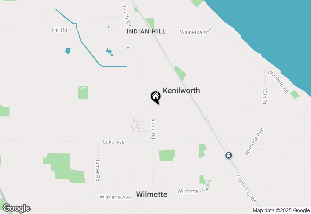 Map of 312 Sterling Road, Kenilworth, IL 60043