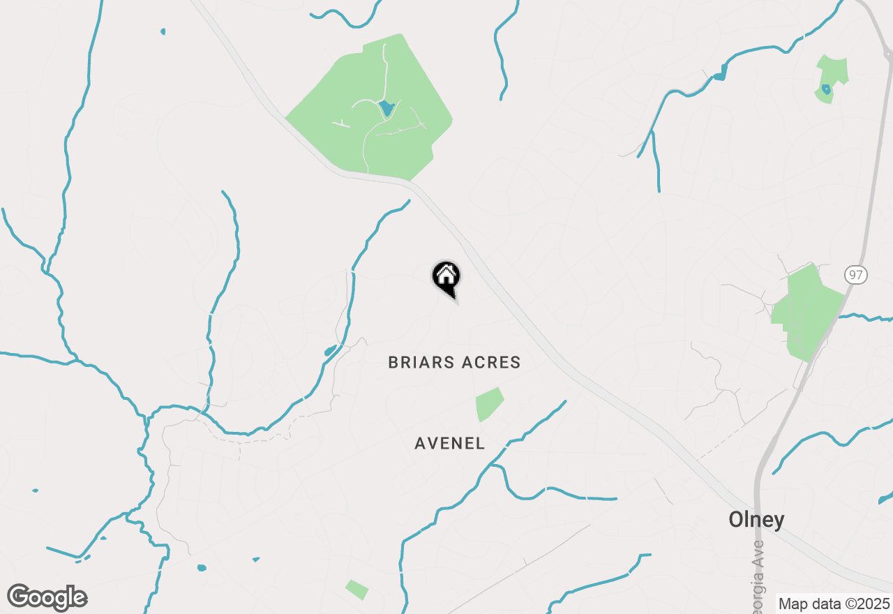 Map of 18704 Thornberry Lane, Olney, MD 20832