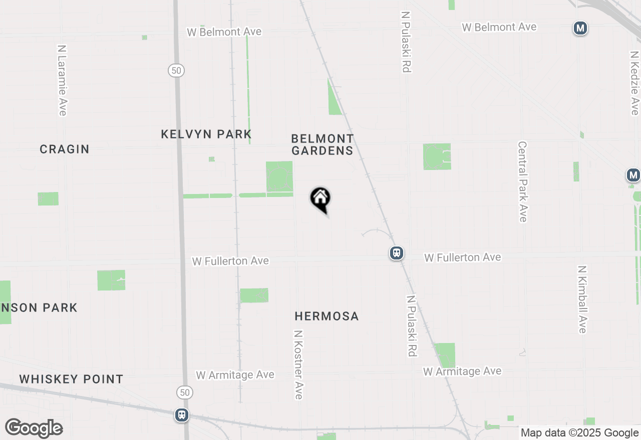 Map of 2520 N Kildare Avenue, Chicago, IL 60639