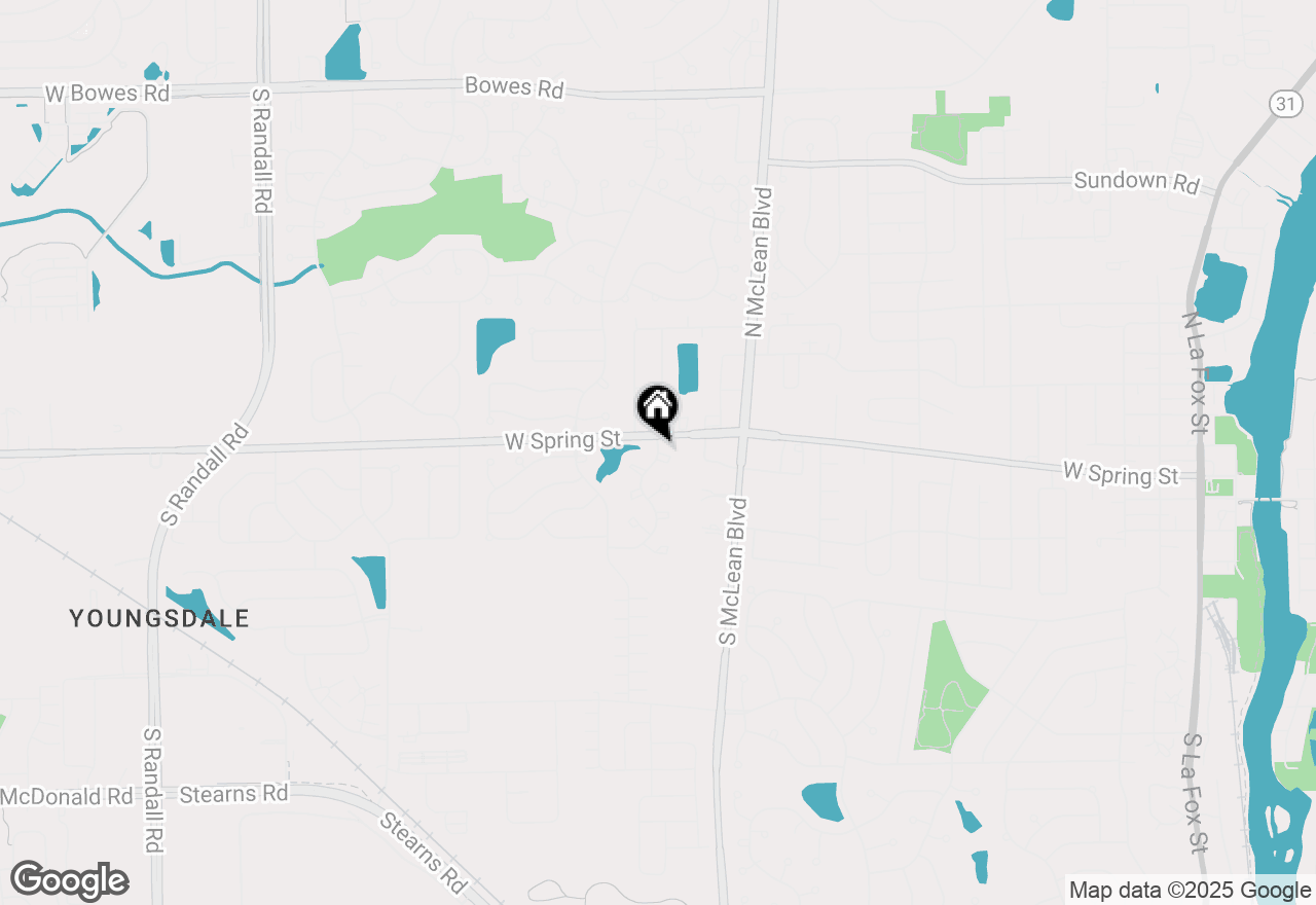 Map of 8 Ione Drive #C, South Elgin, IL 60177