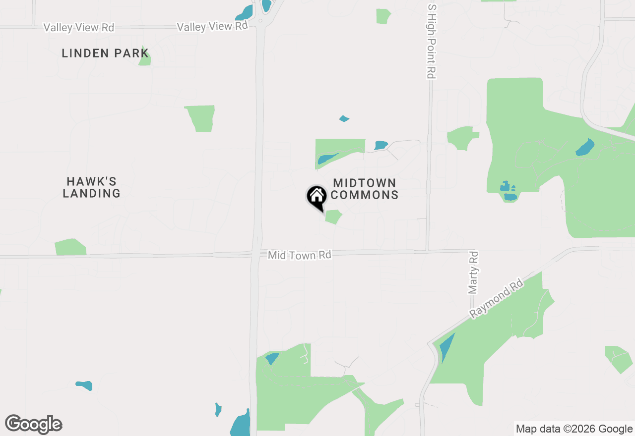 Map of 8274 Starr Grass Drive, Madison, WI 53719