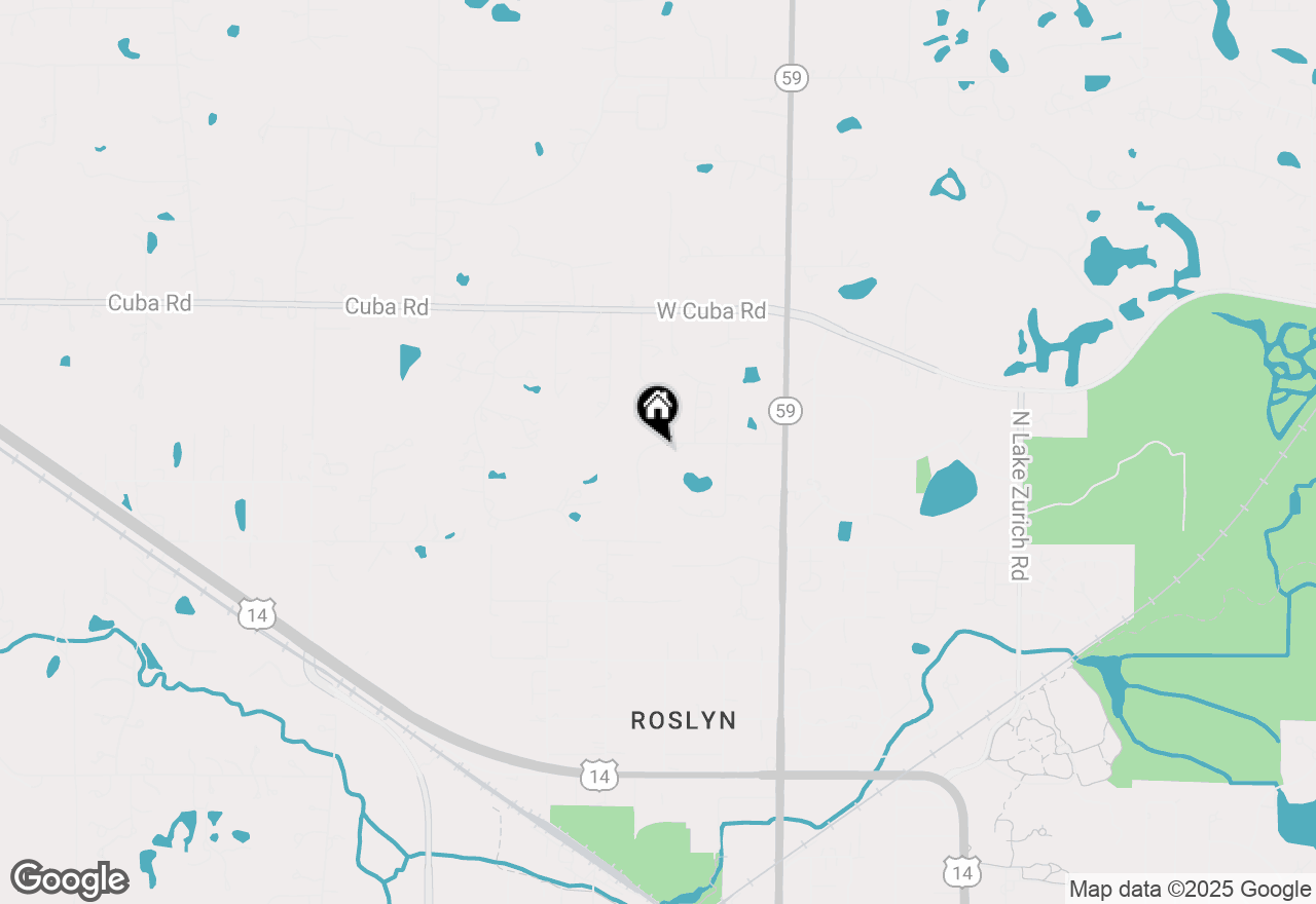 Map of 25999 W Sunset Road, Barrington, IL 60010