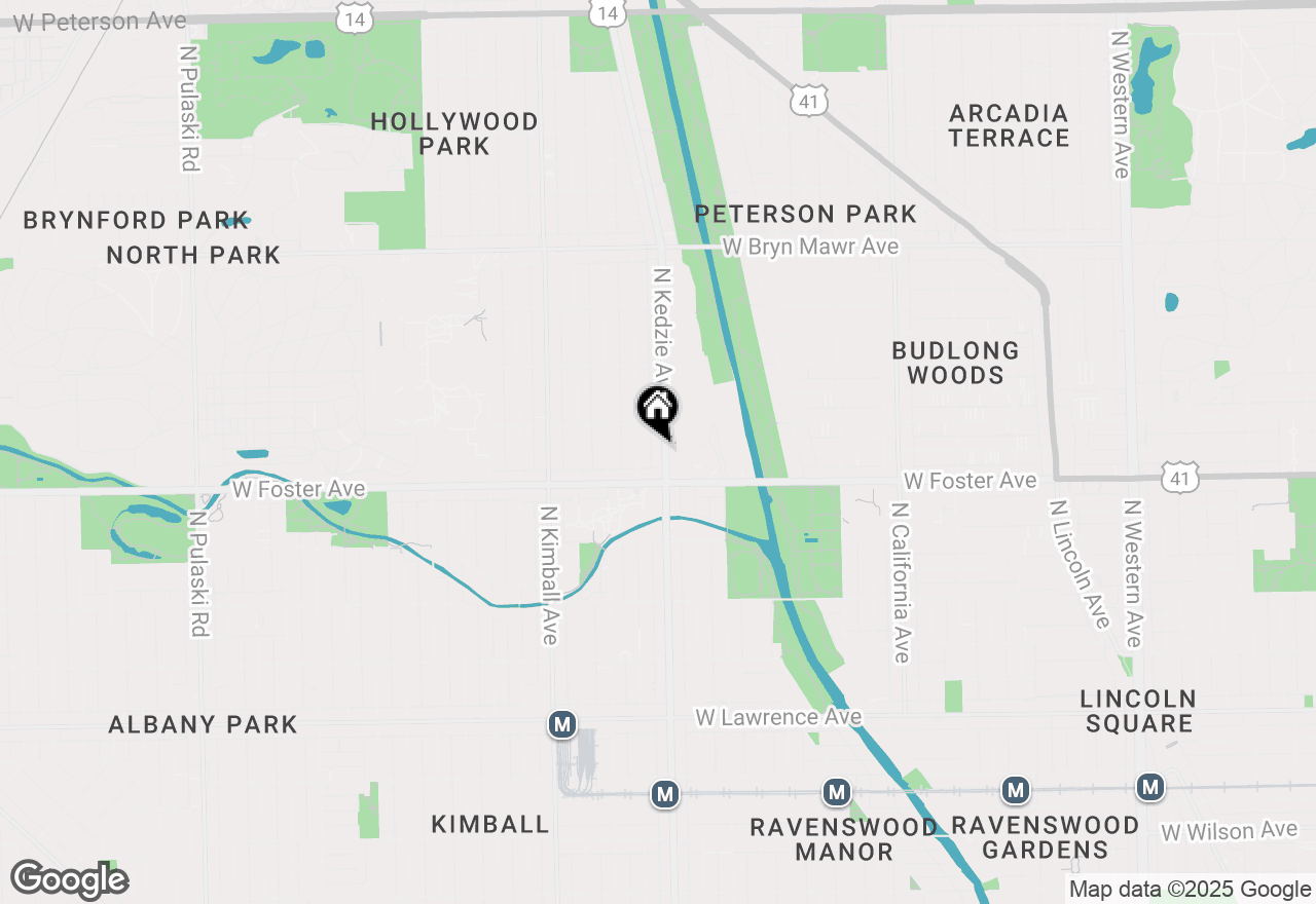 Map of 5224 N Kedzie Avenue, Chicago, IL 60625