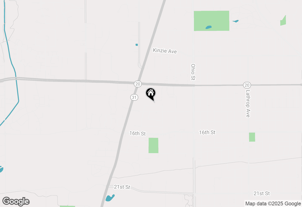 Map of 5318 Athens Ave, Racine, WI 53406