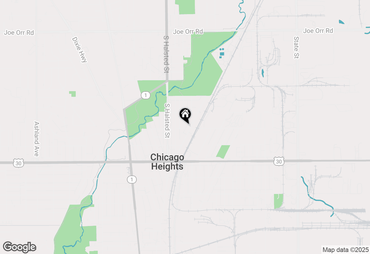 Map of 1139 Union Avenue, Chicago Heights, IL 60411