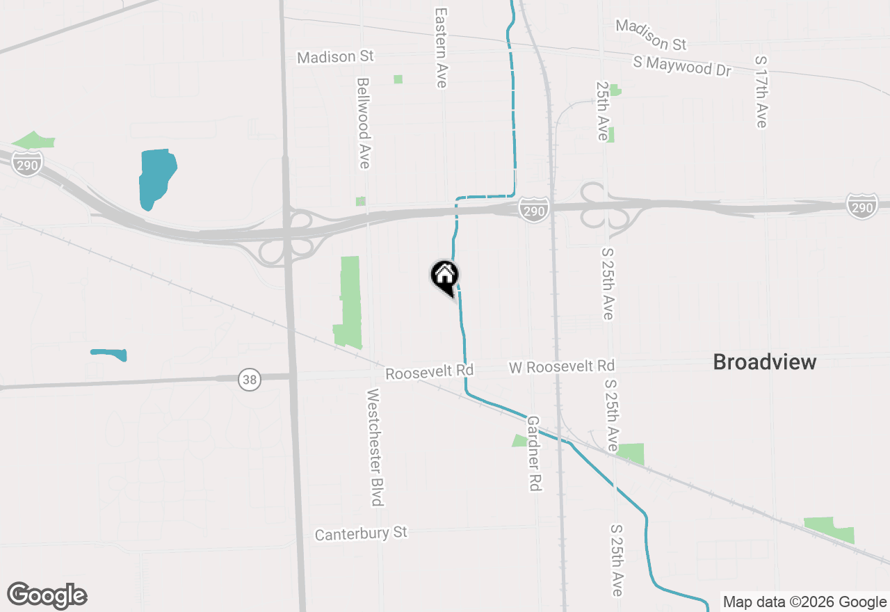 Map of 920 Suffolk Avenue, Westchester, IL 60154