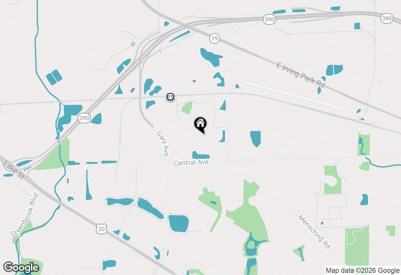 Map of 143 Sussex Court, Roselle, IL 60172