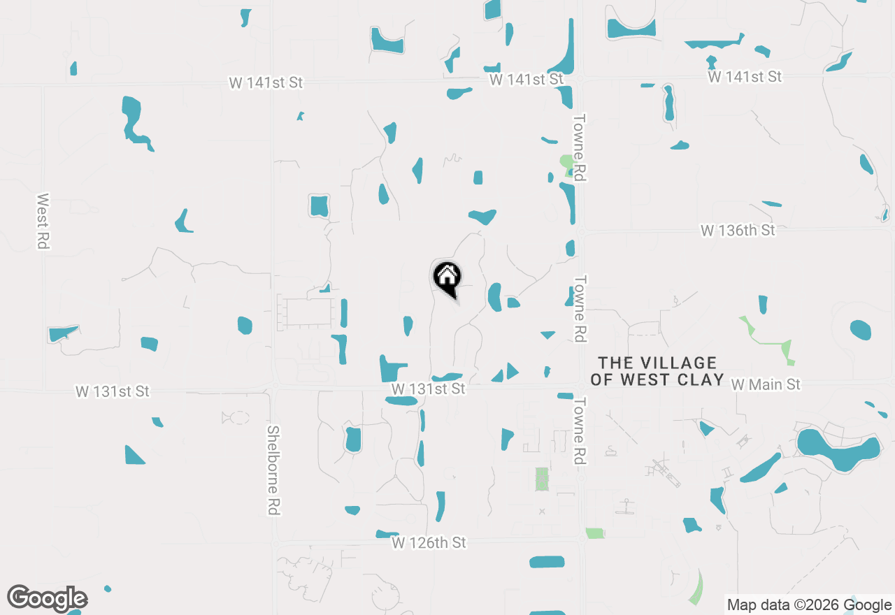 Map of 13342 Freenza Court, Carmel, IN 46074