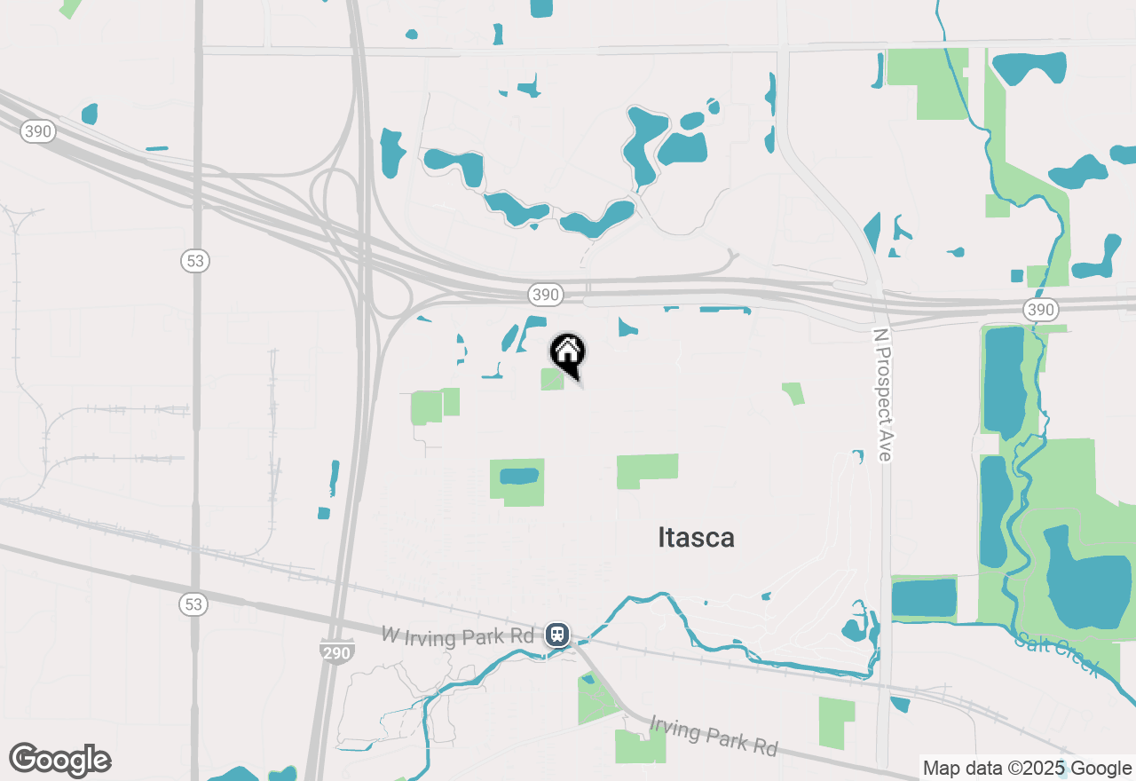 Map of 113 Walters Lane #2A, Itasca, IL 60143