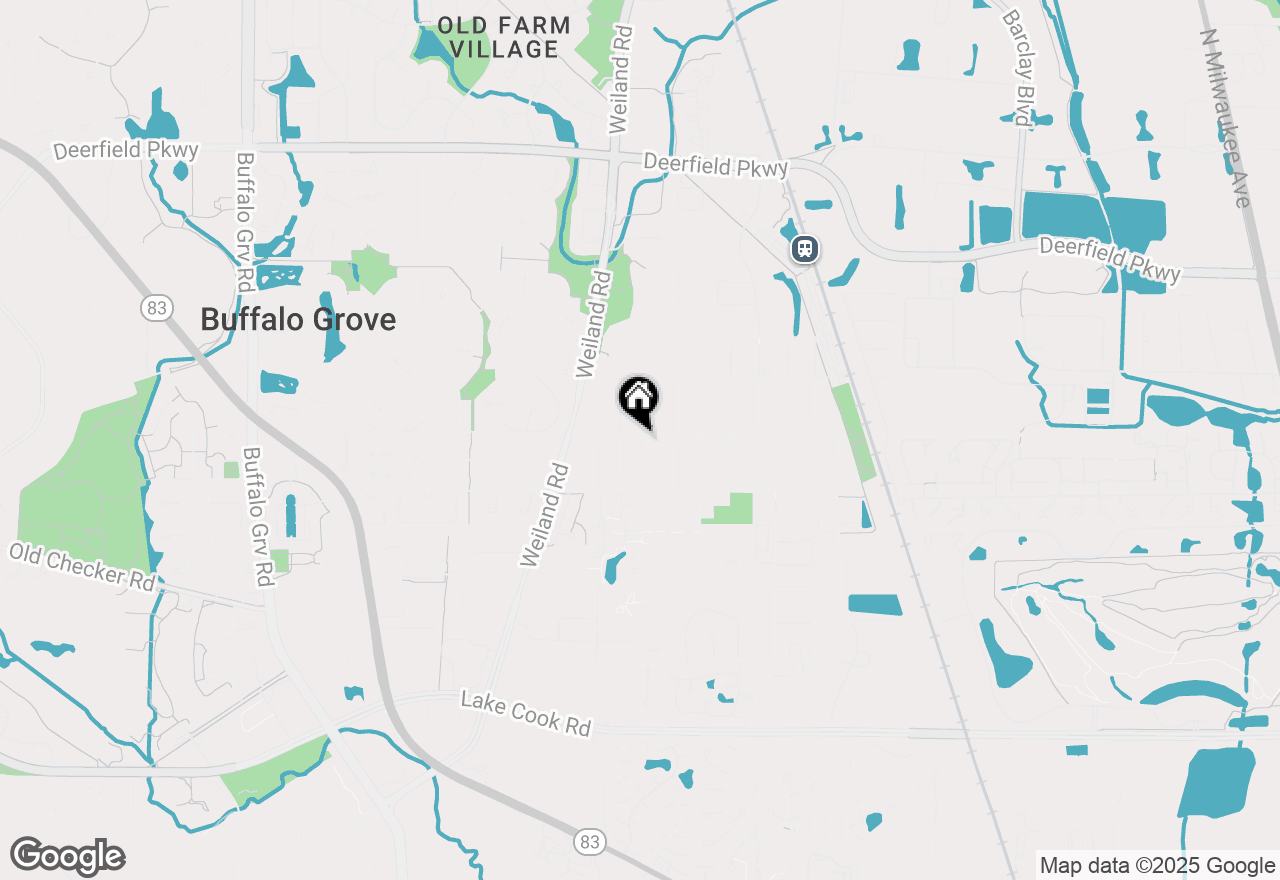 Map of 16133 W Pope Boulevard, Prairie View, IL 60069