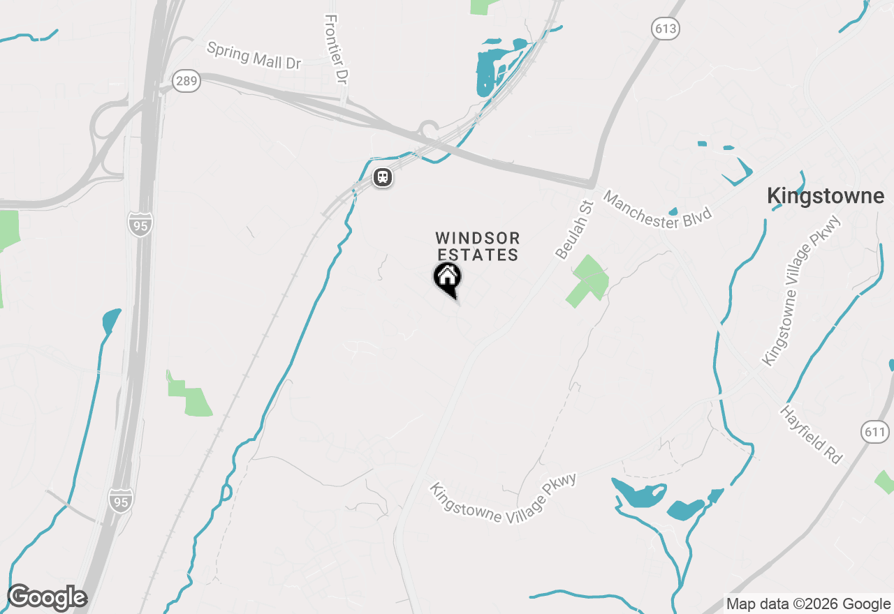 Map of 7301 Larrup Court, Alexandria, VA 22315
