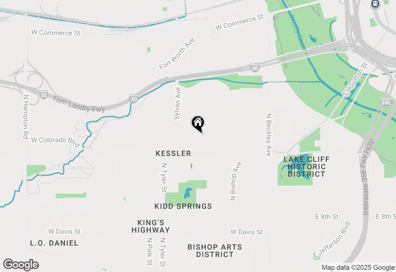 Map of 1419 Yakimo Drive, Dallas, TX 75208