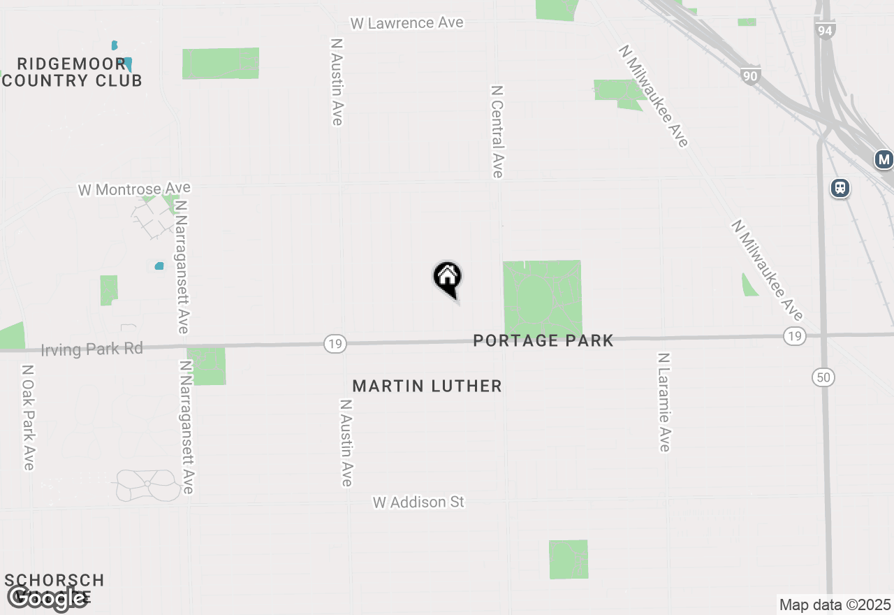 Map of 4053 N Mango Avenue, Chicago, IL 60634