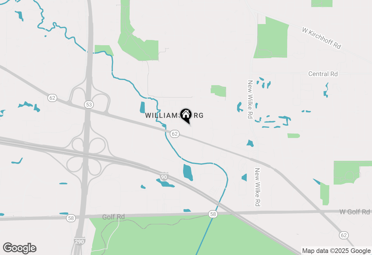 Map of 4825 Kimball Hill Drive #B1, Rolling Meadows, IL 60008