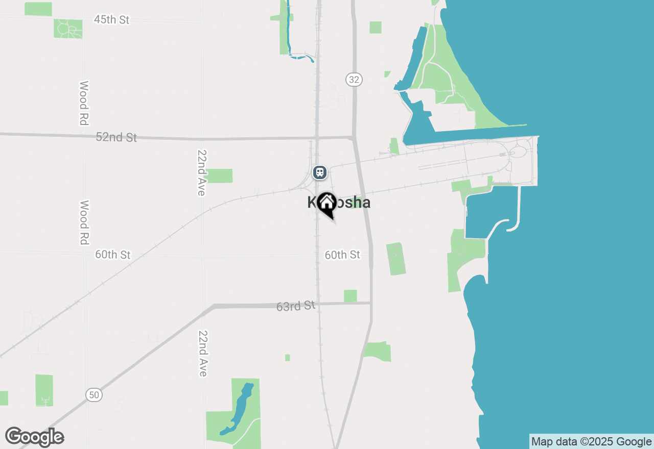 Map of 1200 58th St, Kenosha, WI 53140