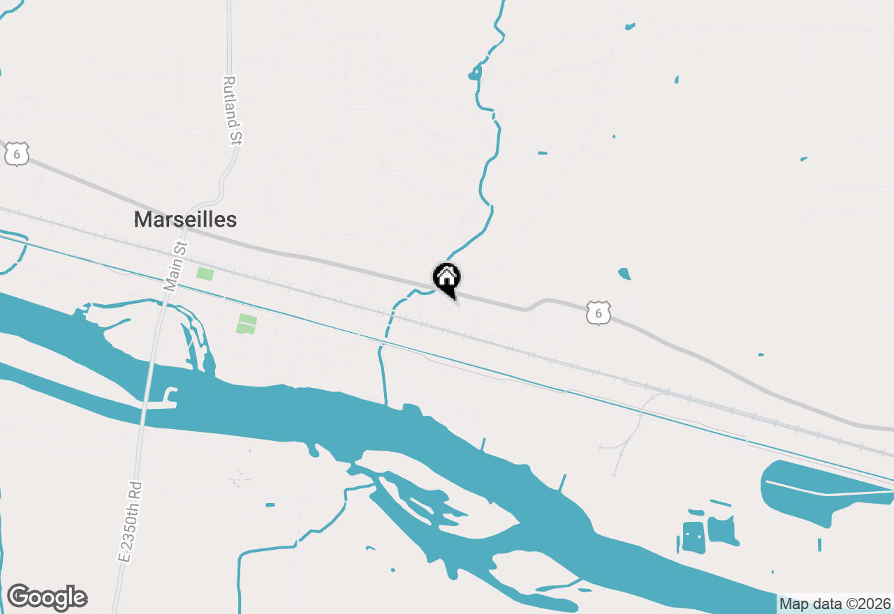 Map of 987 Union Street, Marseilles, IL 61341