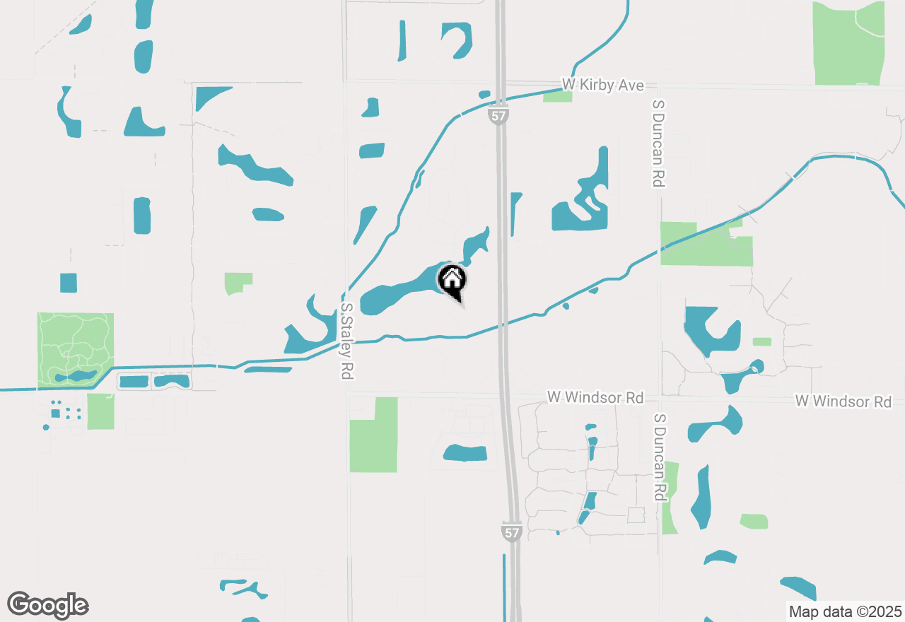 Map of 3801 Clubhouse Drive #103, Champaign, IL 61822