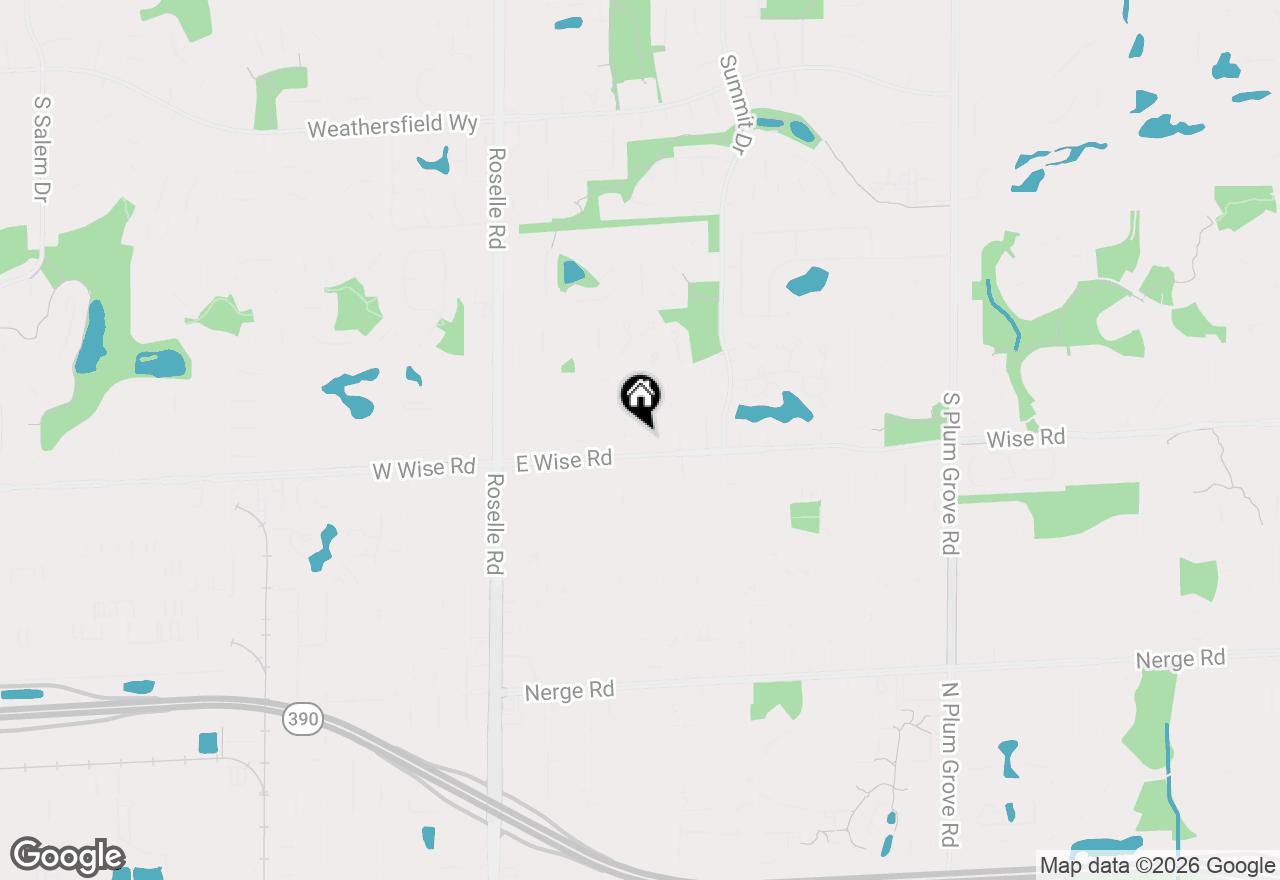 Map of (Address confidential), Schaumburg, Illinois 60193