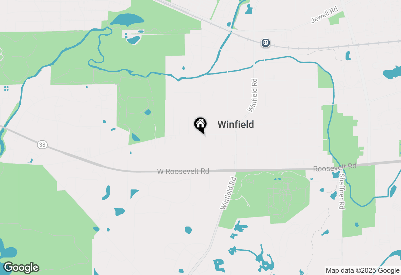 Map of 0S351 Wynwood Road, Winfield, IL 60190