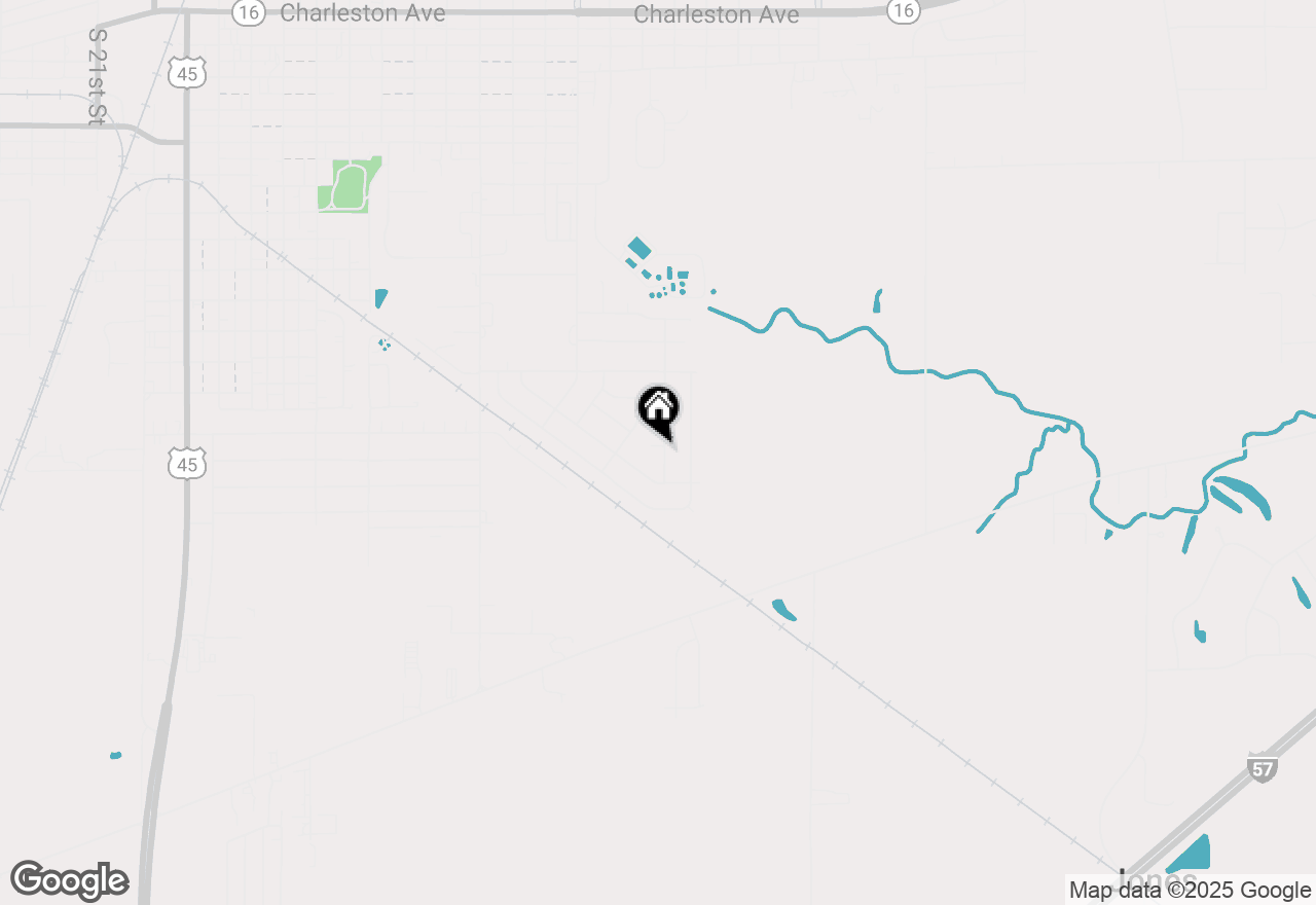 Map of 1521 S 3rd Street, Mattoon, IL 61938