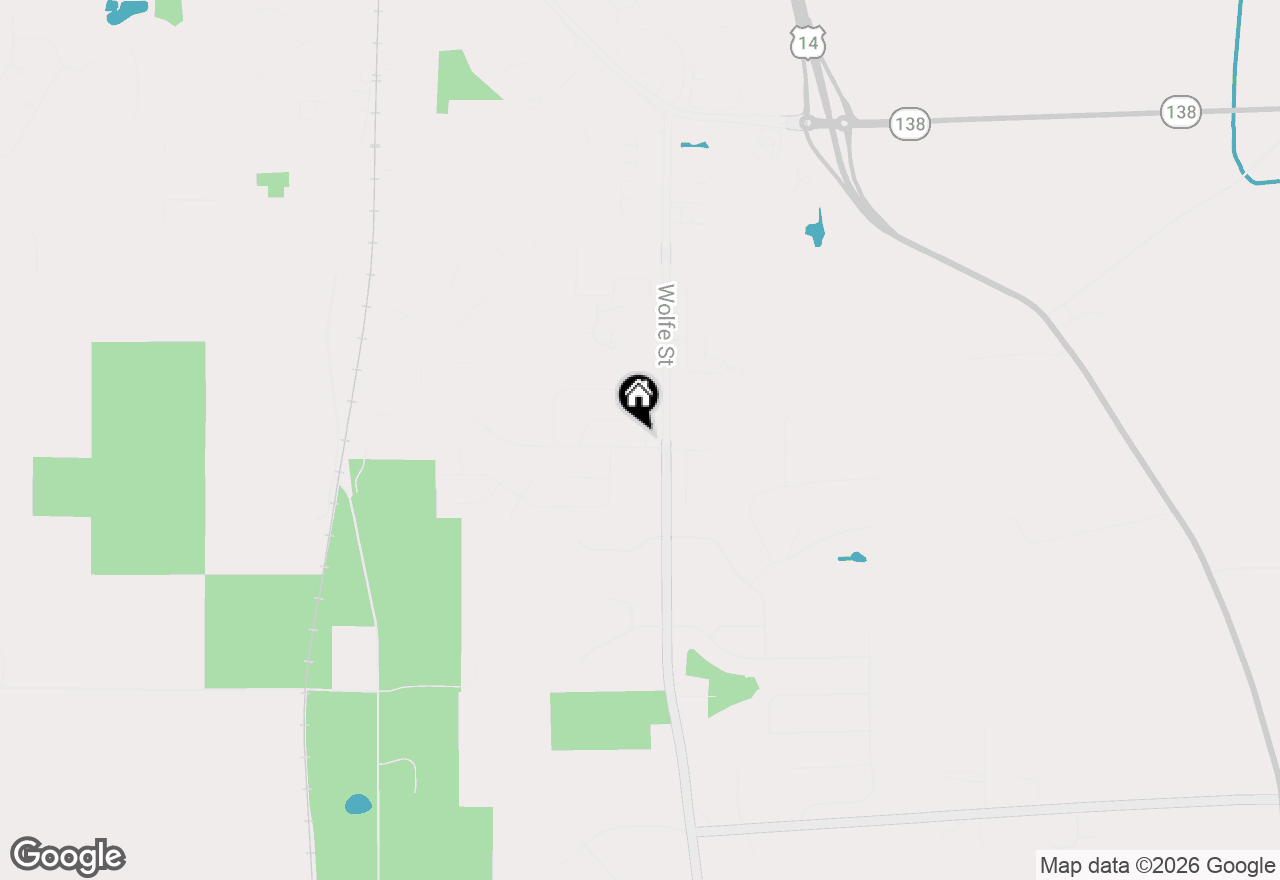 Map of 534 Foxfield Rd, Oregon, WI 53575