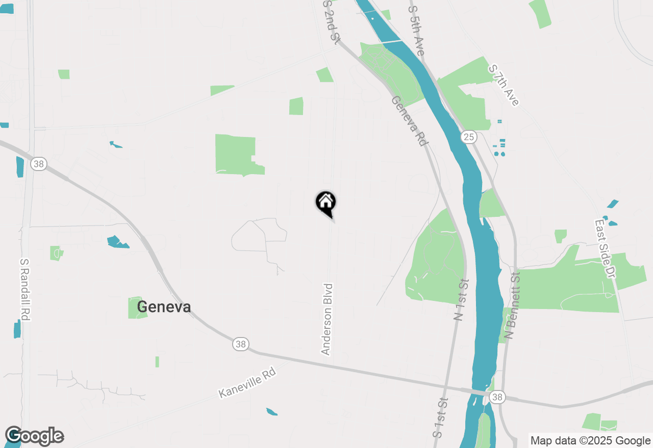 Map of 800 Anderson Boulevard, Geneva, IL 60134