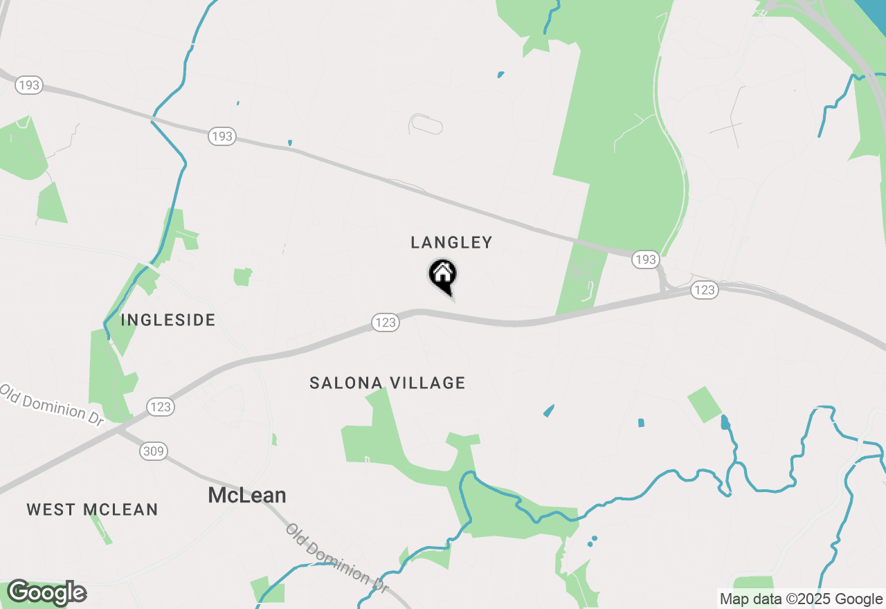 Map of 1171 Chain Bridge Road, Mclean, VA 22101