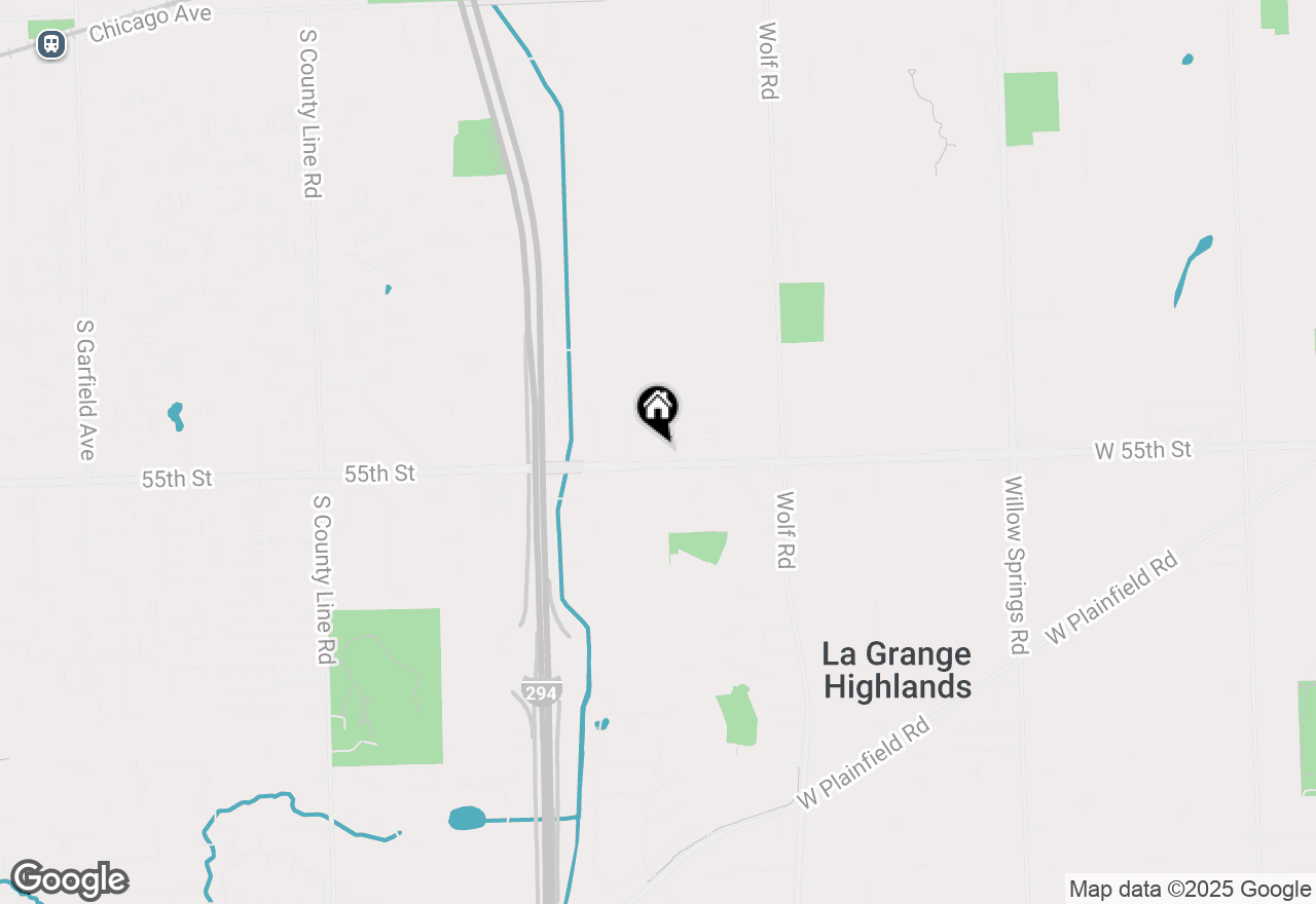 Map of 5436 Woodland Avenue, Western Springs, IL 60558