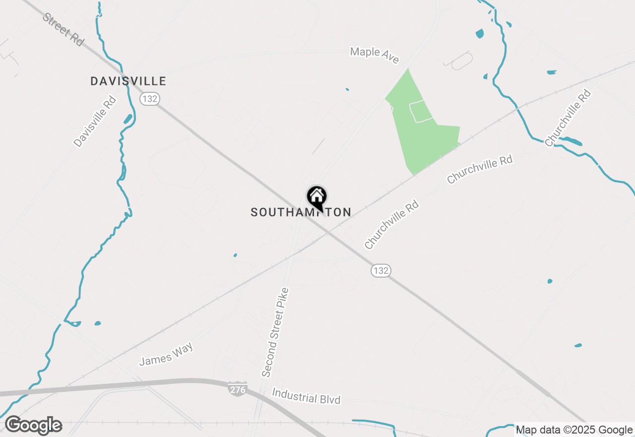 Map of 735 Street Road, Southampton, PA 18966