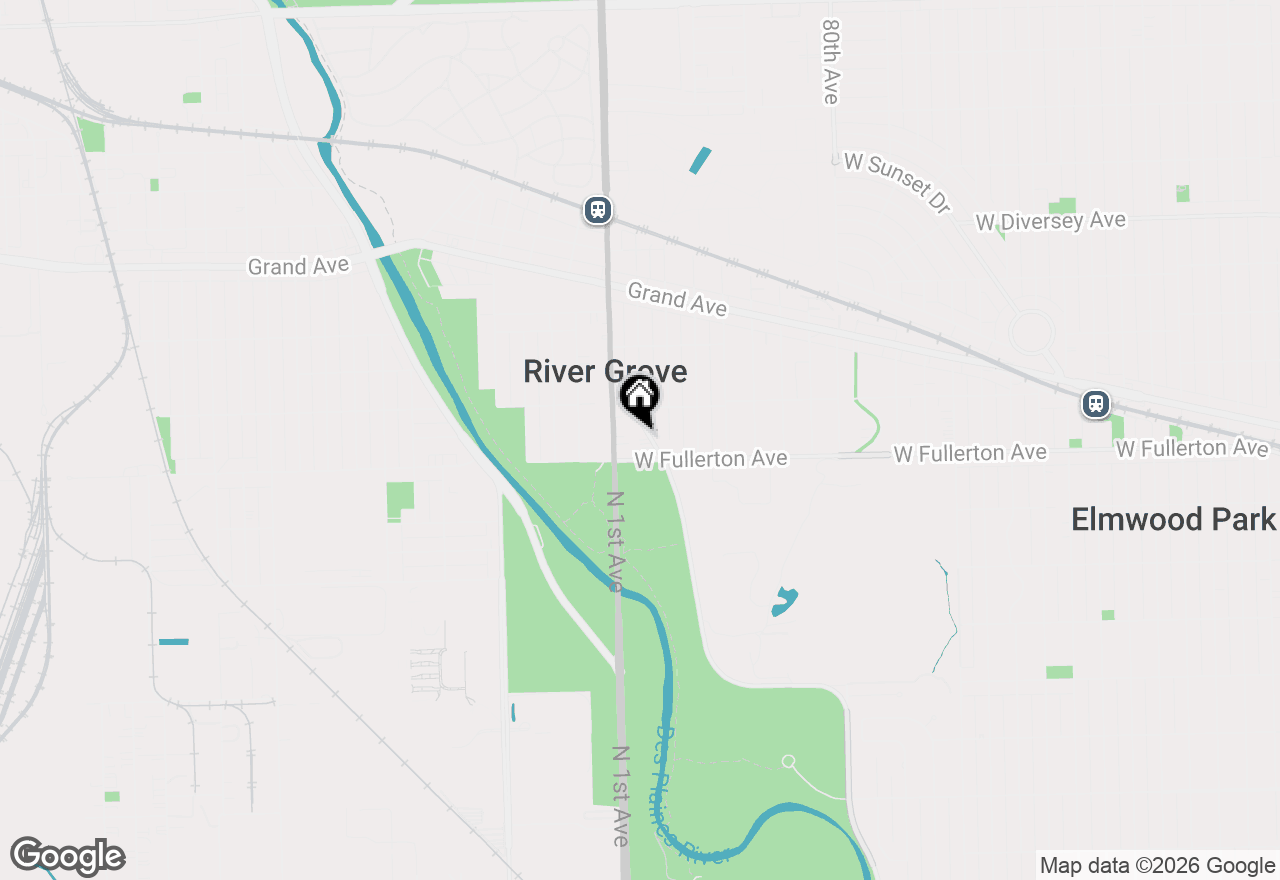 Map of 2420 N Thatcher Avenue, River Grove, IL 60171