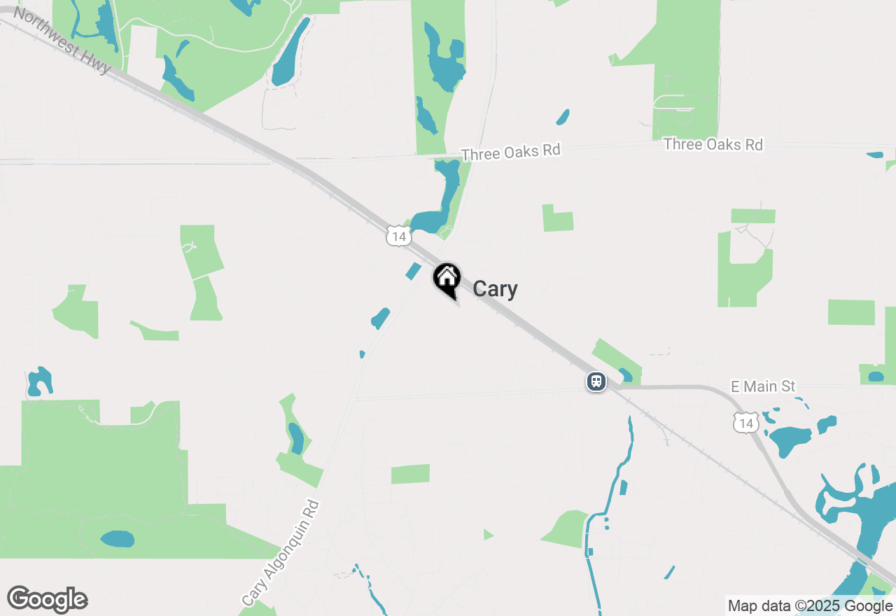 Map of 550 Norman Drive, Cary, IL 60013