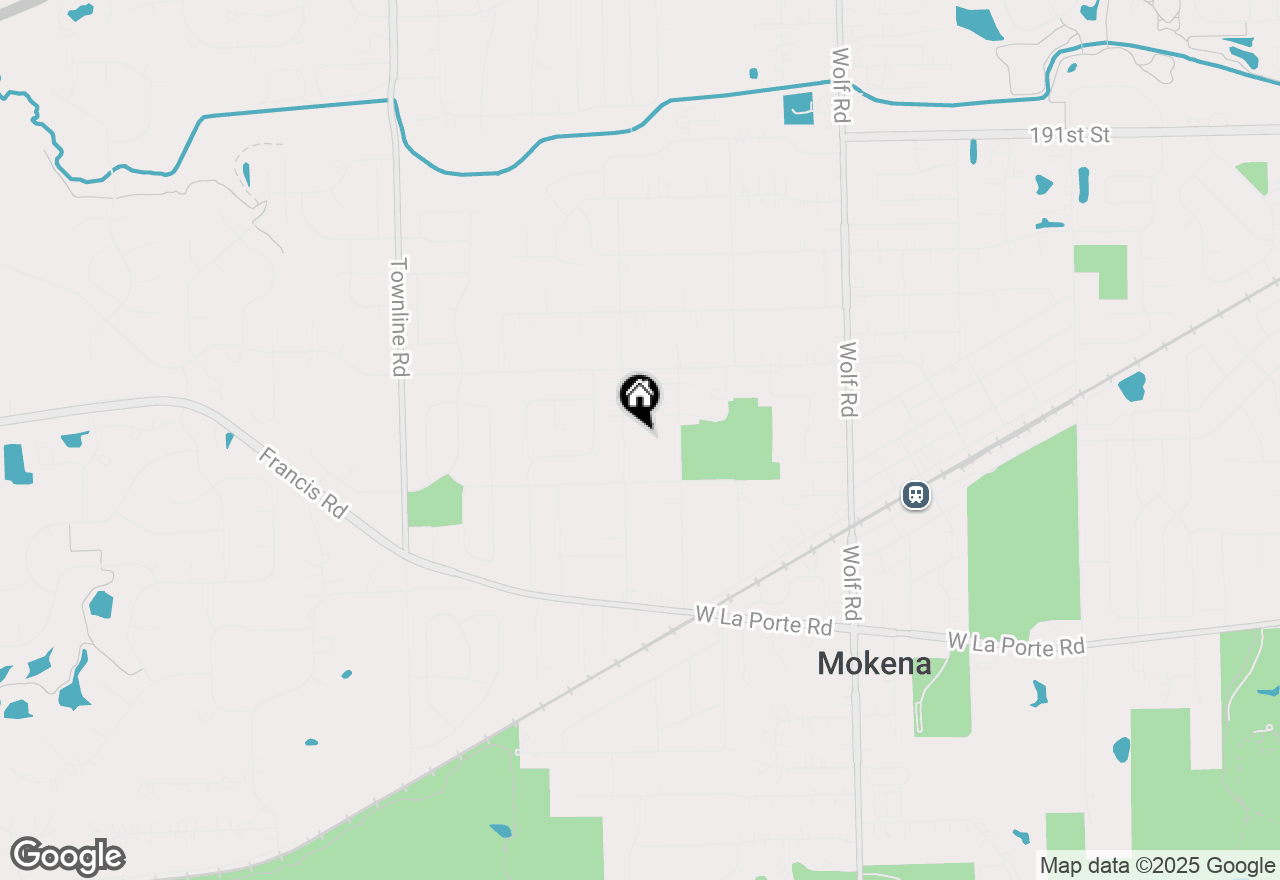 Map of 19615 116th Avenue, Mokena, IL 60448