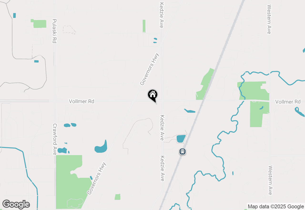 Map of 3244 Vollmer Road, Olympia Fields, IL 60461