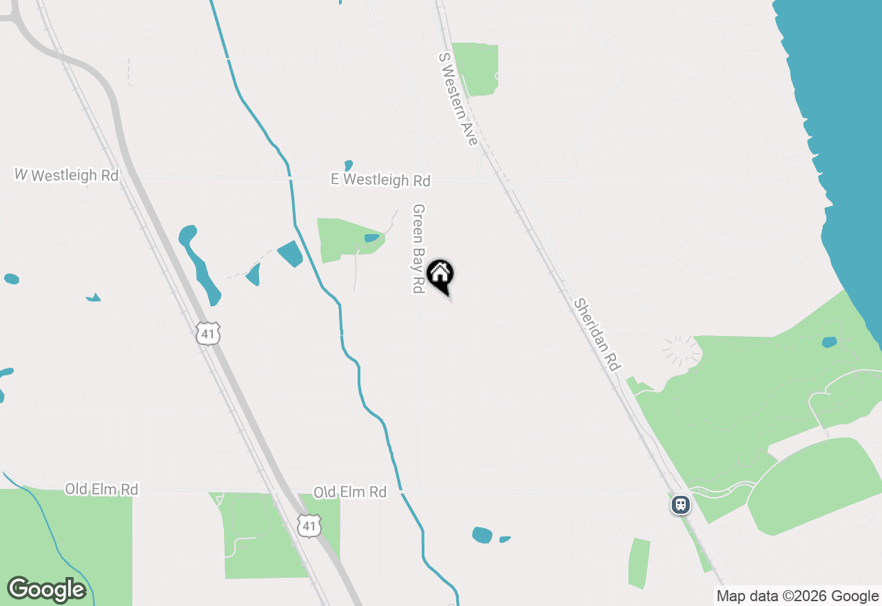 Map of 722 Forest Hill Road, Lake Forest, IL 60045