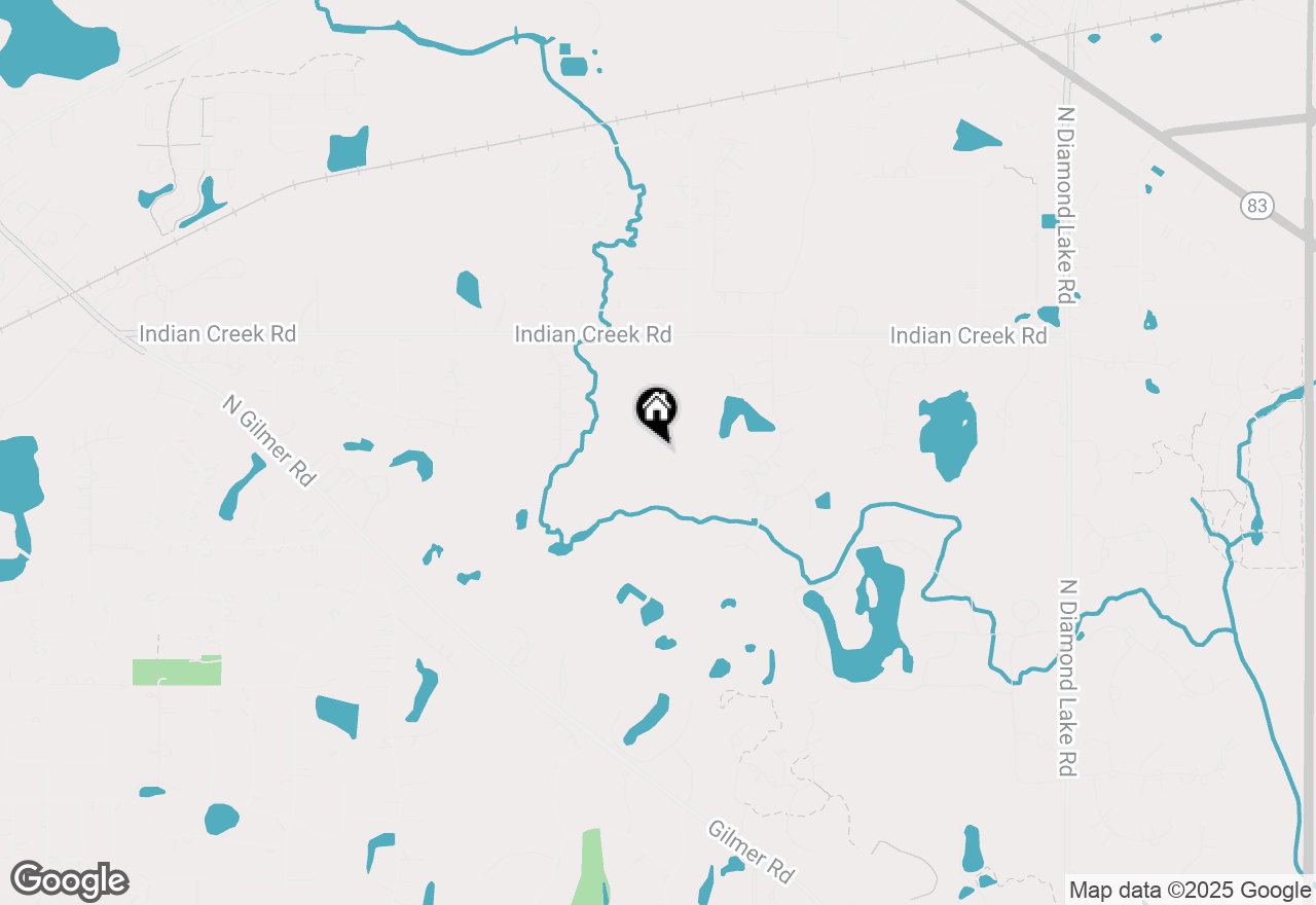 Map of 19925 W Indian Creek Road, Long Grove, IL 60060