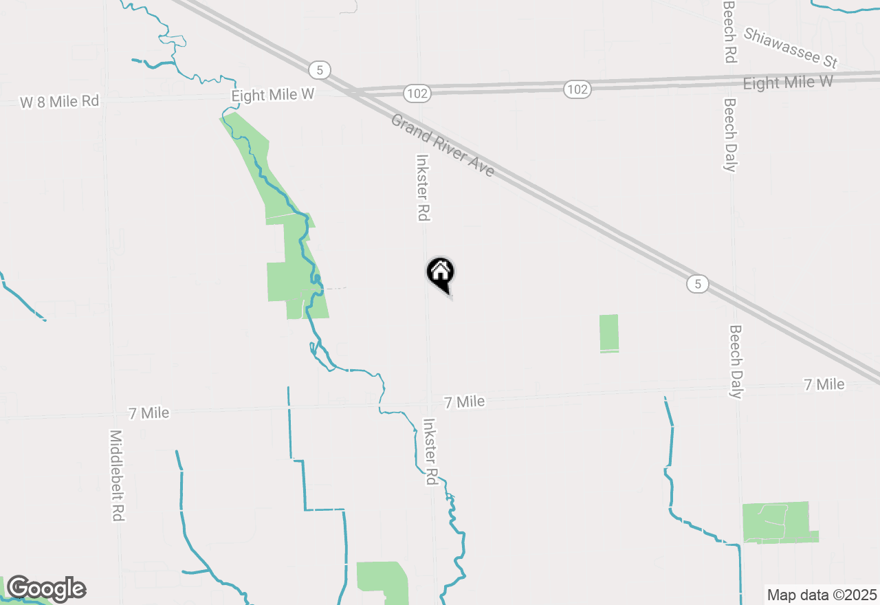 Map of 19465 Seminole, Redford, MI 48240