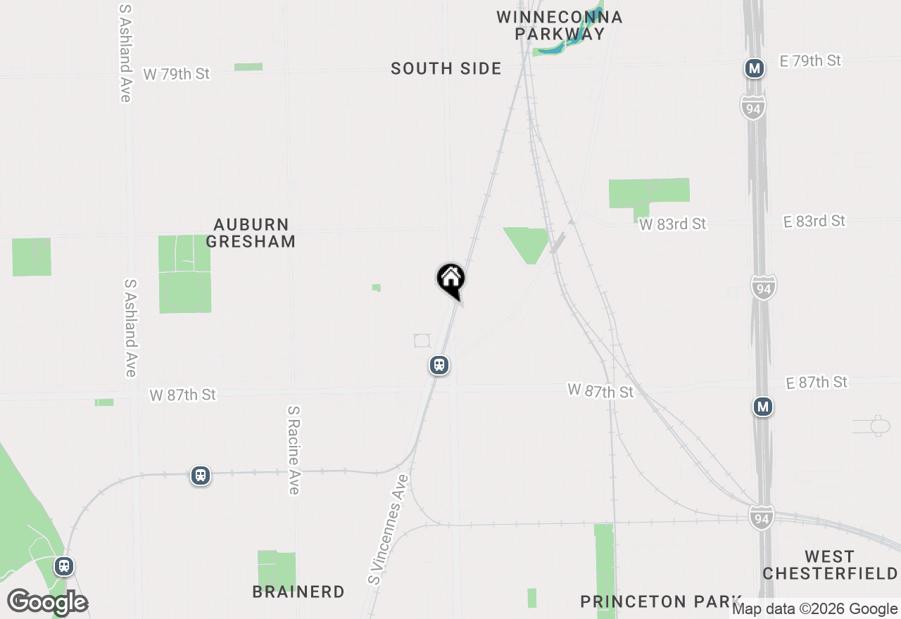 Map of 9226 Unit A S Halsted Street, Chicago, IL 60620