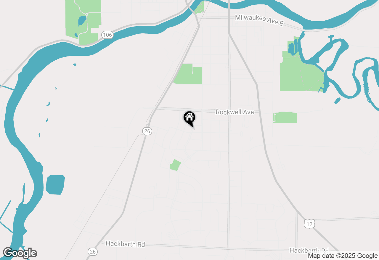 Map of 1018 Adrian Blvd, Fort Atkinson, WI 53538