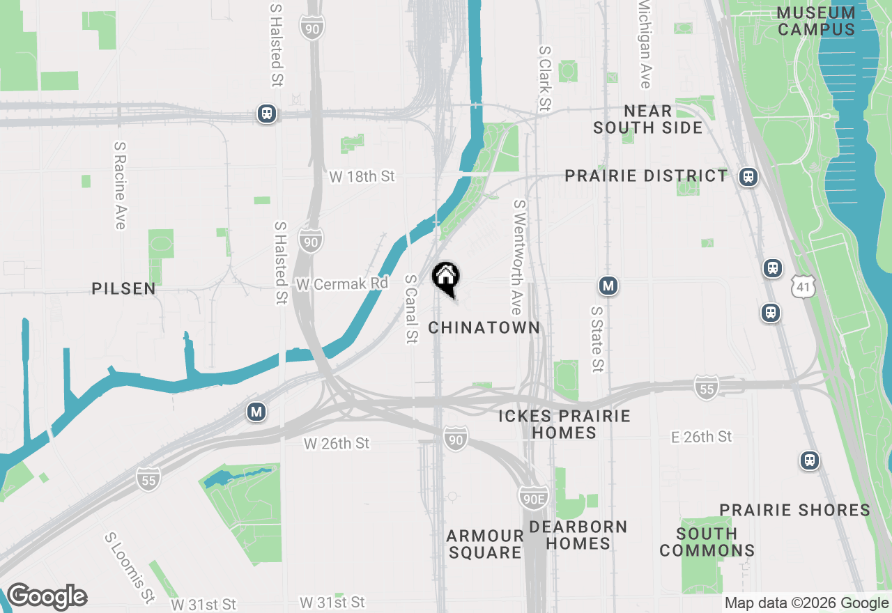 Map of 2241 S Archer Avenue #3, Chicago, IL 60616