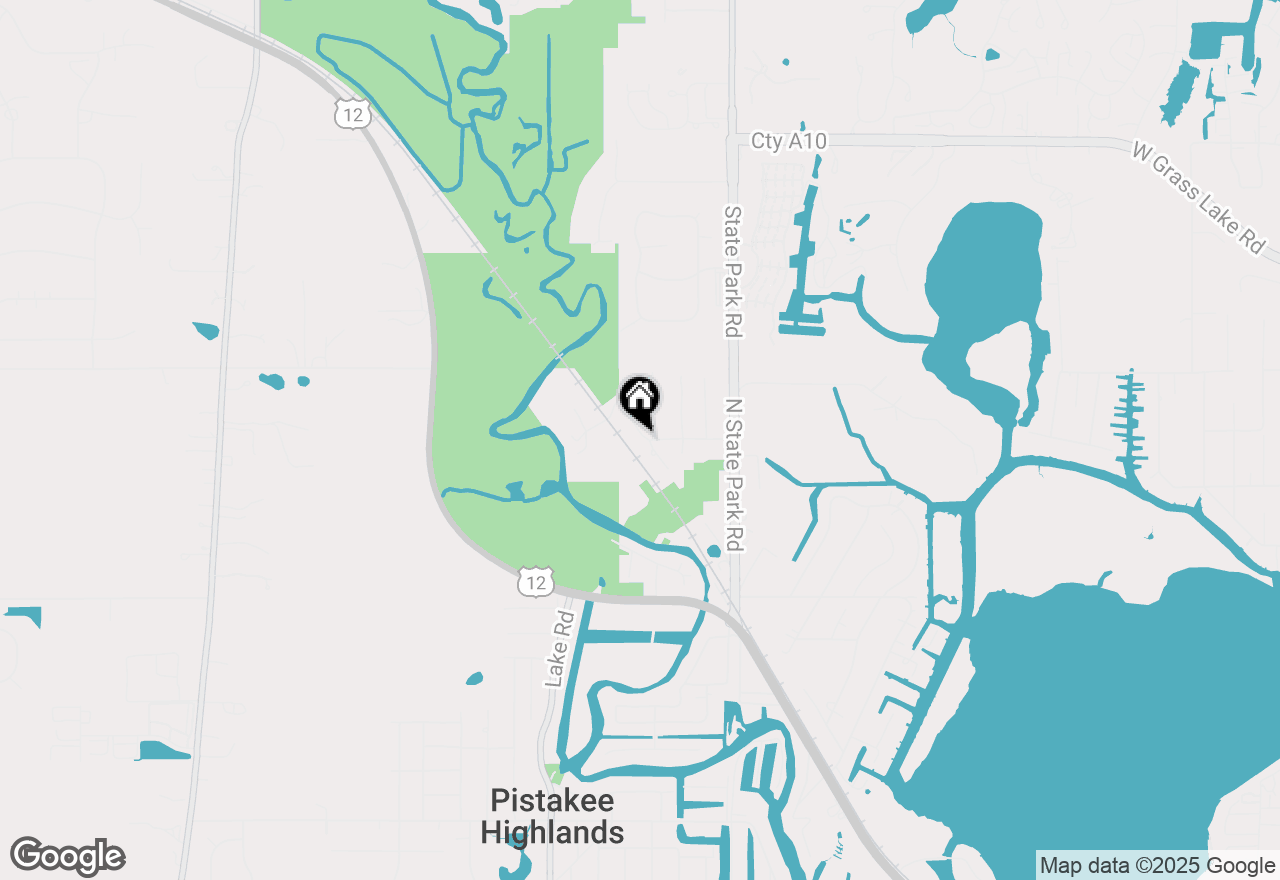 Map of 6415 N Shore Avenue, Spring Grove, IL 60081